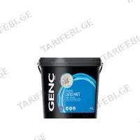 (20კგ) საღებავი ინტერიერის GENC STANDARD LATEX MATT