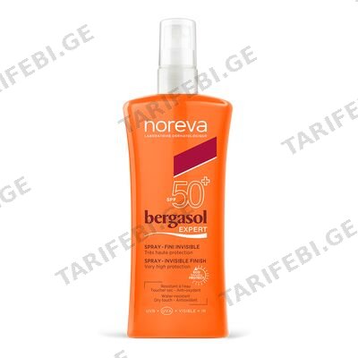 ნორევა-BERGASOL მზისგან დამცავი სპრეი SPF50 125მლ