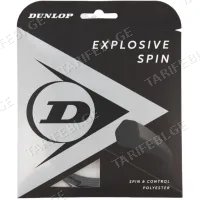 ჩოგბურთის ჩოგნის ძუა DUNLOP EXPLOSIVE SPIN BLACK (12 M, 17 G)