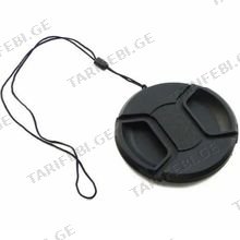 K&F Concept Center Pinch Lens Cap 67mm Cover Dust Protector ლინზის დამცავი