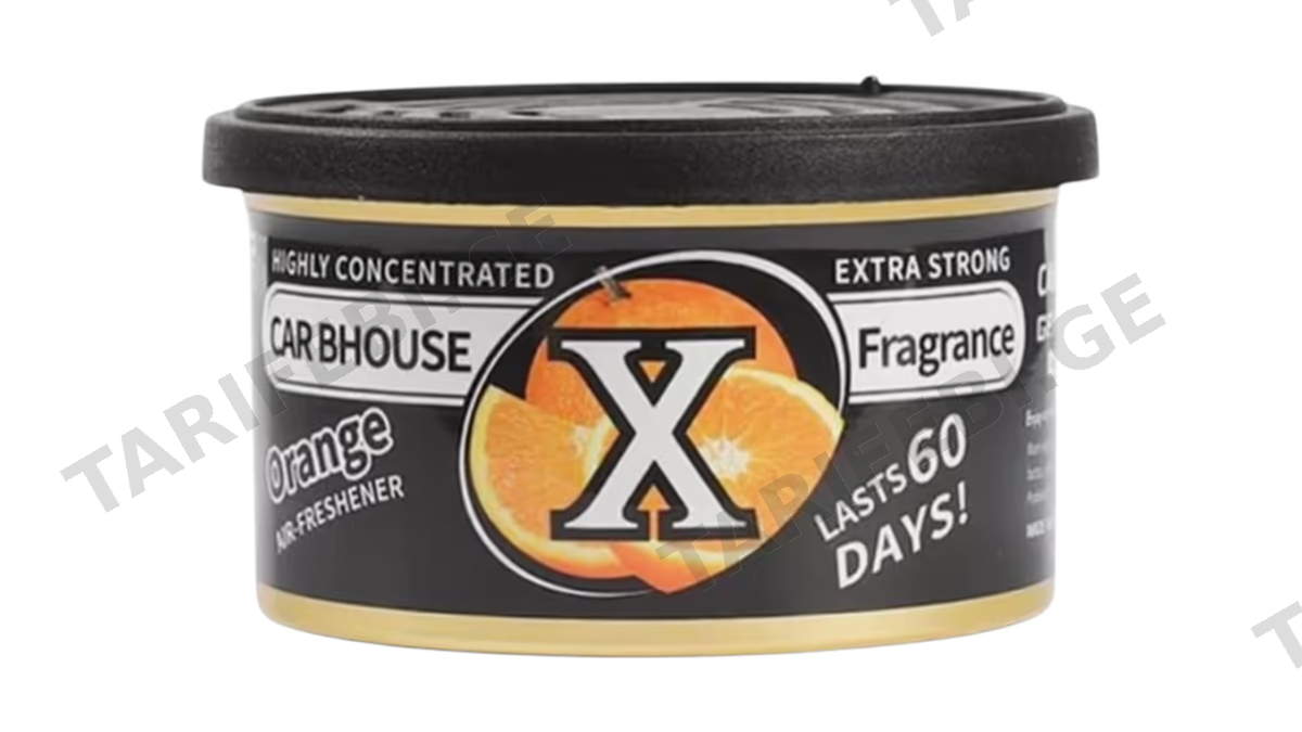 Car Bhouse X Fragrance Lavender Air Freshener - Orange (ფორთოხალი)