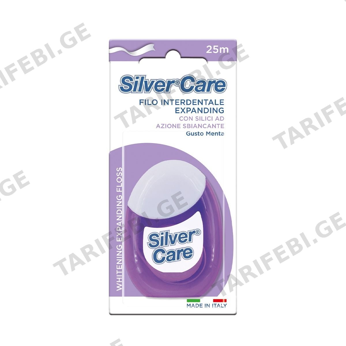 კბილის ძაფი გამათეთრებელი სილვერქეა - Silver Care
