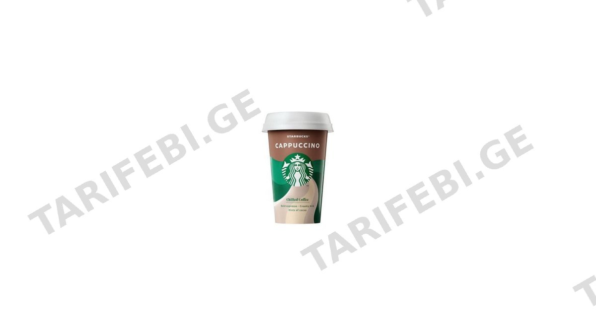 STARBUCKS ცივი ყავა კაპუჩინო 220მლ