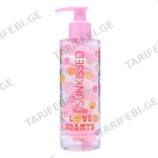 სანქისდი ტანის ლოსიონი 2145 Love Hearts 200მლ *