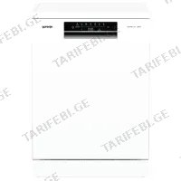 ჭურჭლის სარეცხი მანქანა GORENJE GS643E90W 16 პერსონაზე თეთრი