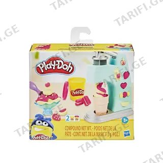 საძერწი ნაკრები ნაყინის დასამზადებელი Mini Ice Cream Playset Play-doh Hasbro 417522