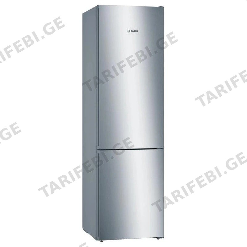 მაცივარი ქვედა საყინულით BOSCH KGN39UL316 368 ლ ვერცხლისფერი