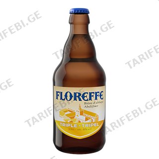 ბელგიური თეთრი ლუდი /Brasserie Lefèbvre SA/ ფლორეფე მონასტრული, სამმაგი 330მლ