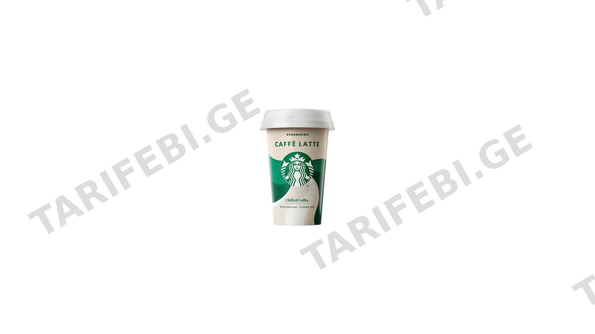 STARBUCKS ცივი ყავა ლატე 220მლ