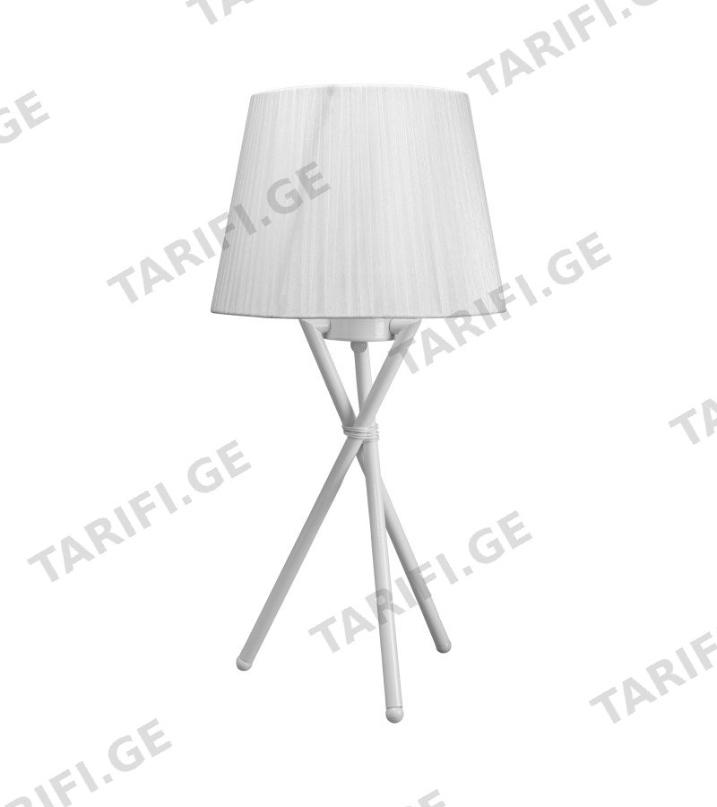 მაგიდის სანათი #ML-8 ML1-T-8148/White თეთრი