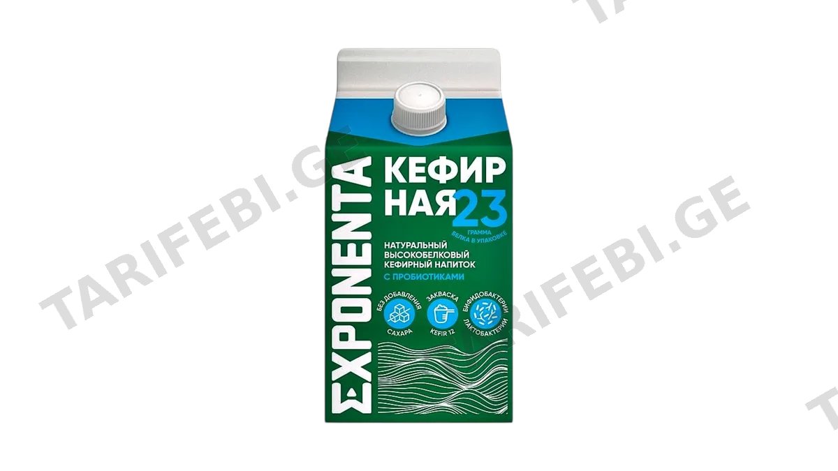 კეფირის სასმელი "EXPONENTA" Natural 450გ