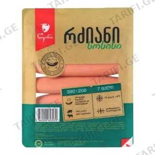 სოსისი რძიანი 390გრ ნიკორა