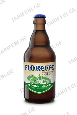 ბელგიური ლუდი /Brasserie Lefèbvre SA/ ფლორეფე მონასტრული, 330მლ