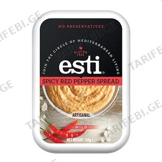 ცხარე წითელი წიწაკის დიფი/ Esti/ 150 გ