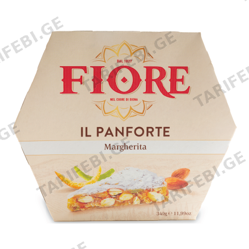 იტალიური PANFORTE მარგარიტა ყუთით / FIORE/ 340 გრ