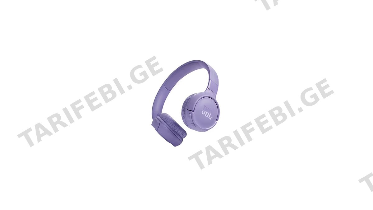 JBL T520 BT ყურსასმენი იასამნისფერი