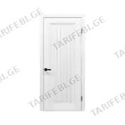 შეღებილი მდფ კარი oba 1 line (White, 800x2150, LR) კომპლექტი