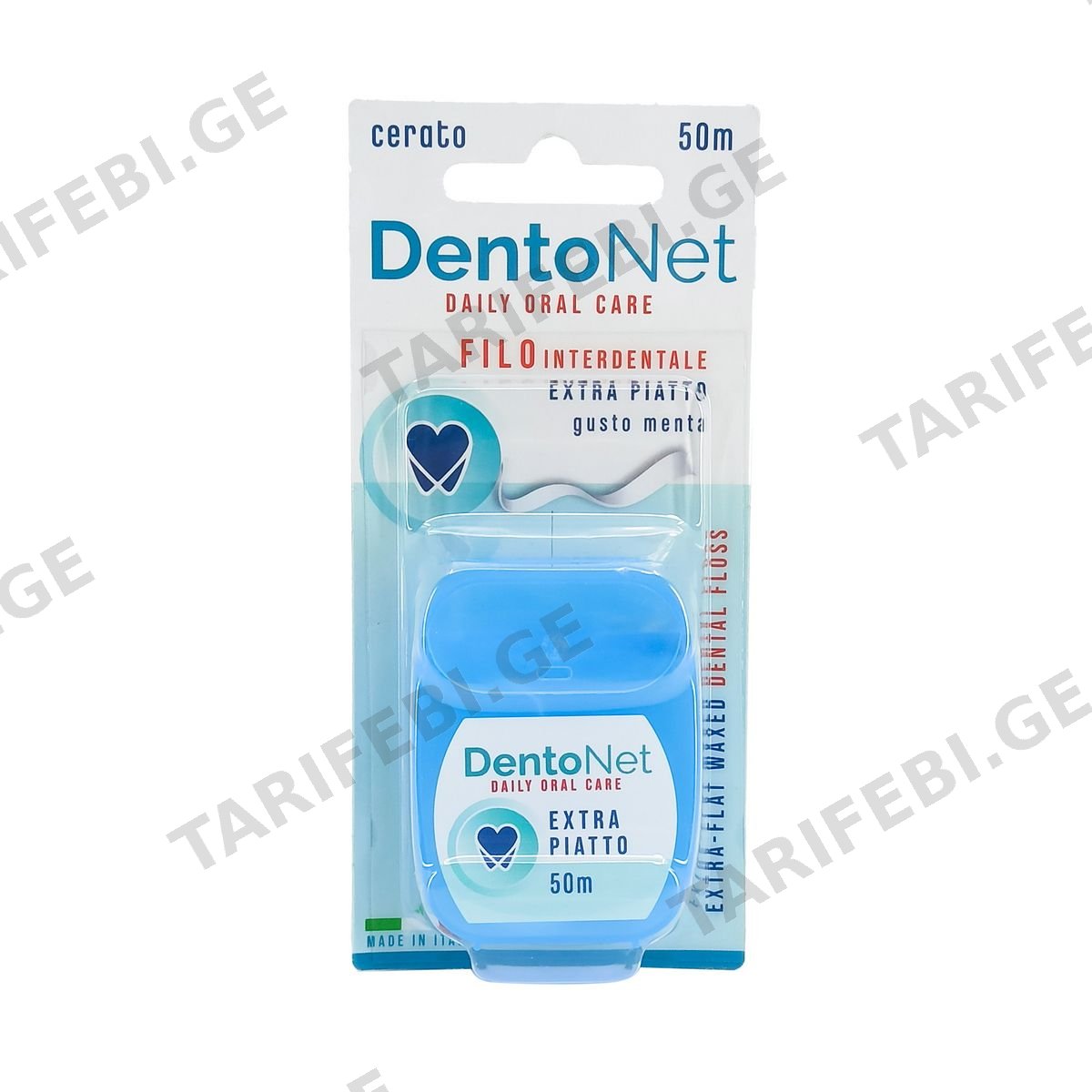 კბილის ძაფი 50 მეტრიანი 108 დენტონეტი - Dentonet