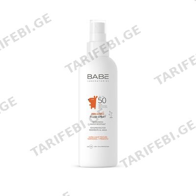 ბაბე-პედიატრიული ფლუიდ სპრეიSPF50 200მლ