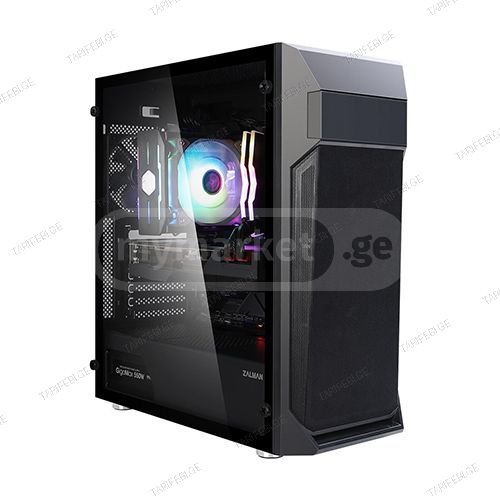 ქეისი - Zalman Z1 Plus Black - 3x120 Fan