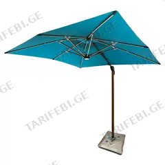 ქოლგა განათებით და სადგამით 3x3 მ SLX-4 JHA-100KG