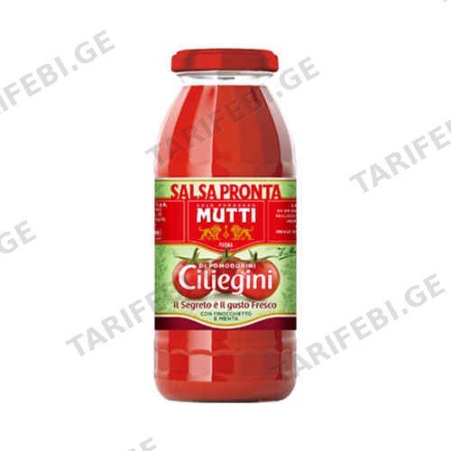 ჩერი პომიდვრის სოუსი / MUTTI / 300 გრ