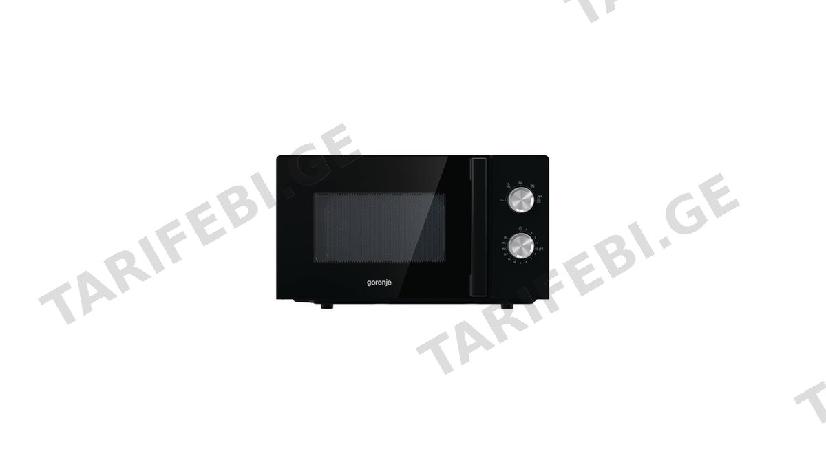 GORENJE მიკროტალღური ღუმელი MO17E1BH 700W 17ლ