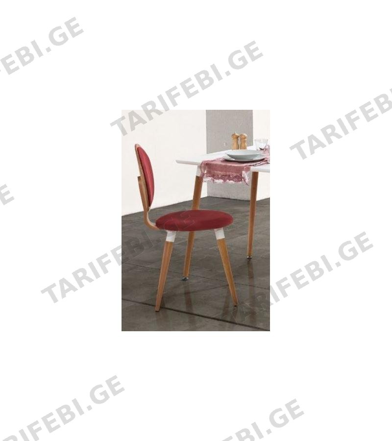 სკამი SC545 IREM SANDALYE ფერი. BORDO მწარ. SEHPA
