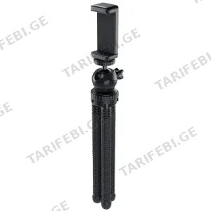 Green Lion Flexible Tripod with Foam Grips - Black GNFLTRIPDBK