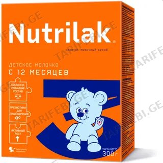 ნუტრილაკი 3, 300გრ (12+) 0151/1349 Nutrilak -3