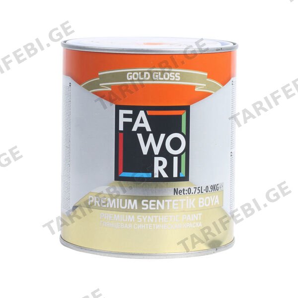 0.75 ლ სინთეტიკური ვარდისფერი საღებავი FAWORI Premium