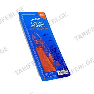 თევზის პრესერვი ქაშაყი ფილ პიკანტ 250გრ ოკეანე