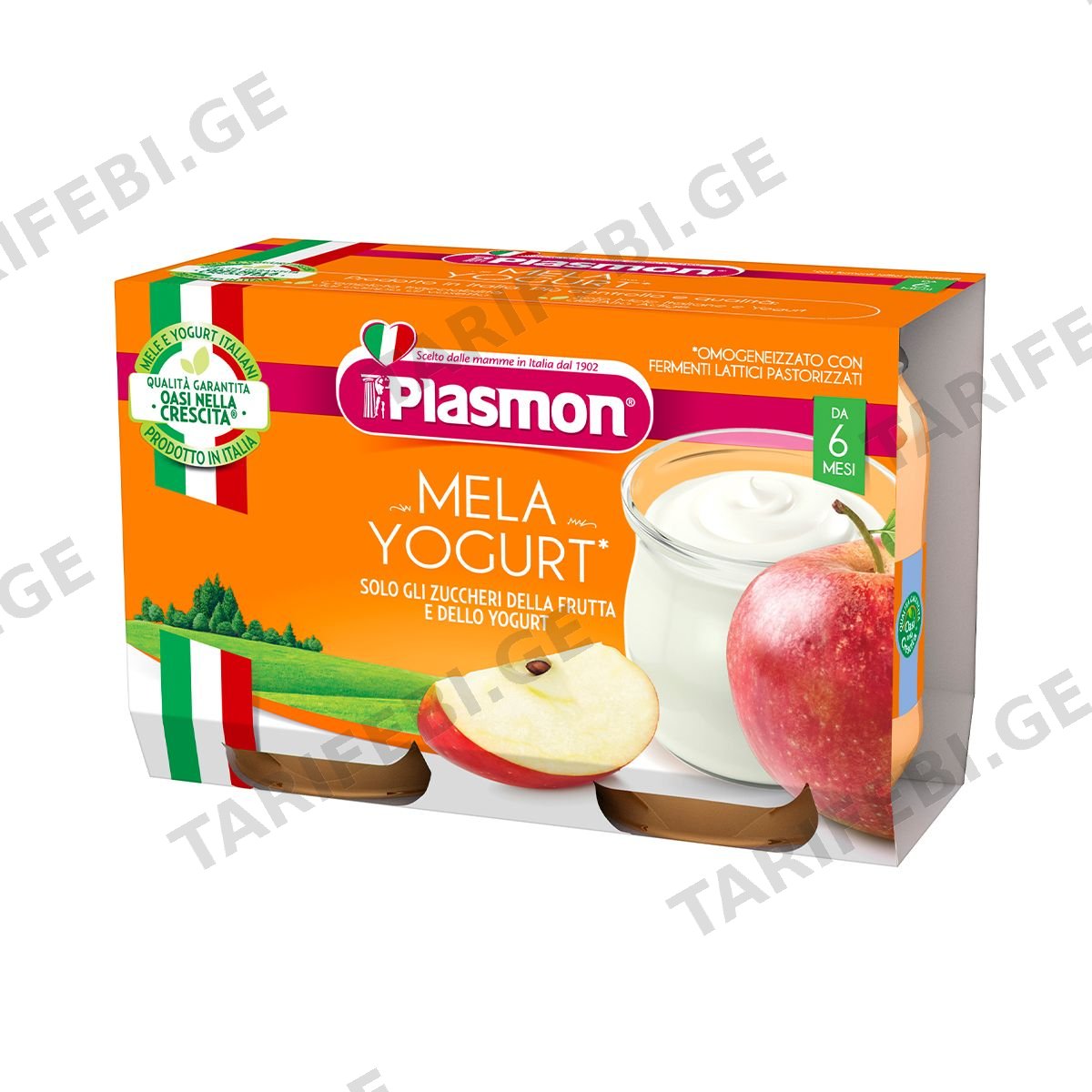 იოგურტი ვაშლი 7793 პლასმონი - Plasmon