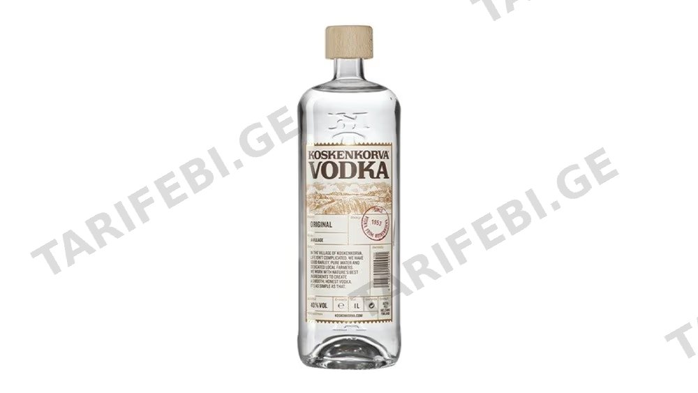 არაყი /კოშკენკორვა 40%/1ლ