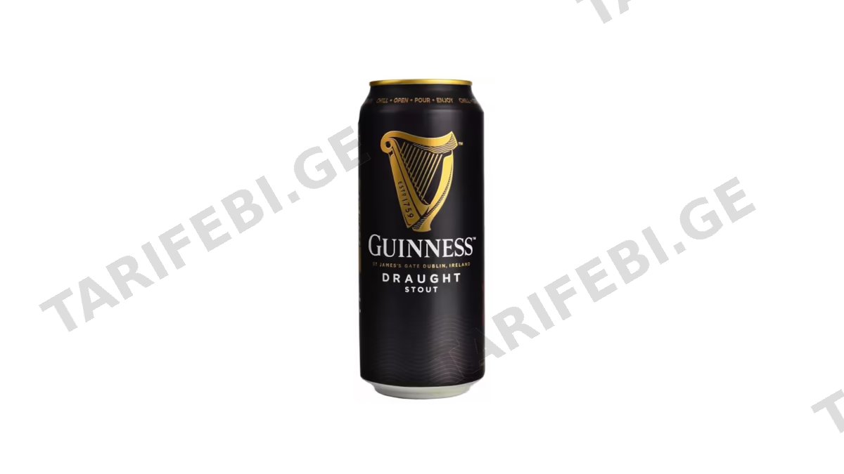 Guinness-ლუდი 4.1% 440მლ/ქილა
