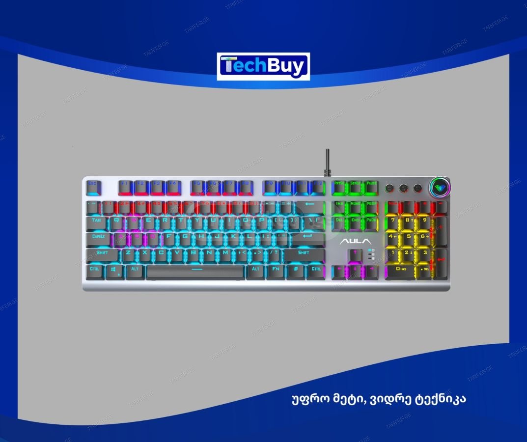 SALE!!! AULA F3018 Mechanical Keyboard Tea Switches