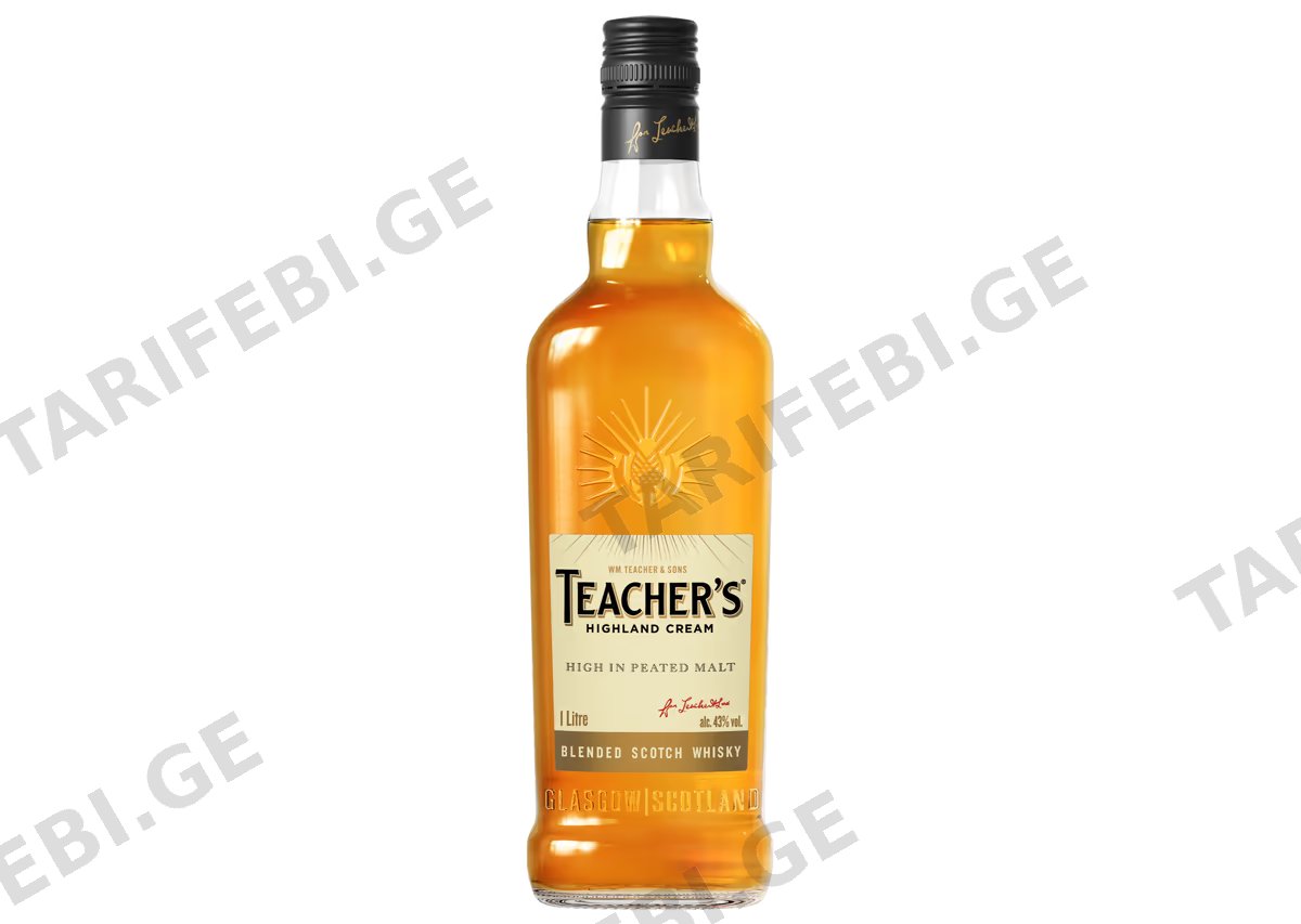 შოტლანდიური ვისკი Teacher's - 1L