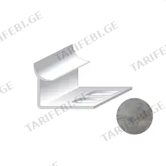 შიდა კუთხე ფილის Salag PVC 9/2500 მმ Marm. ნაცრისფერი
