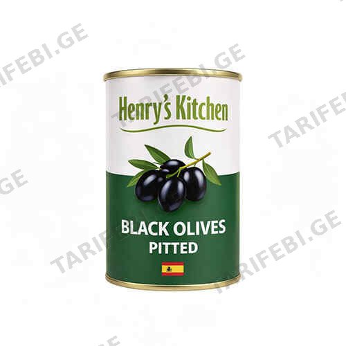 ზეთისხილი შავი უკურკო /Henrys Kitchen/ 314 გ