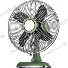 მაგიდის ვენტილატორი Reffon FT-30M-Cr+GN 40W მწვანე ქრომი