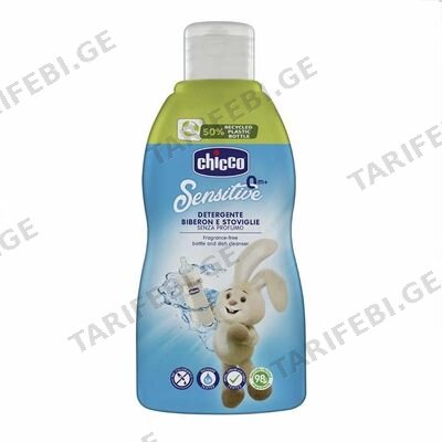 ჩიკო-Chicco- ბავშვის ჭურჭლის სარეცხი სითხე 300მლ