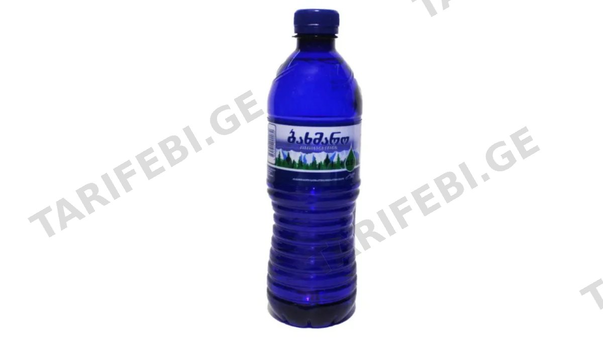 ბახმარო მინერალური წყალი 0.5ლ