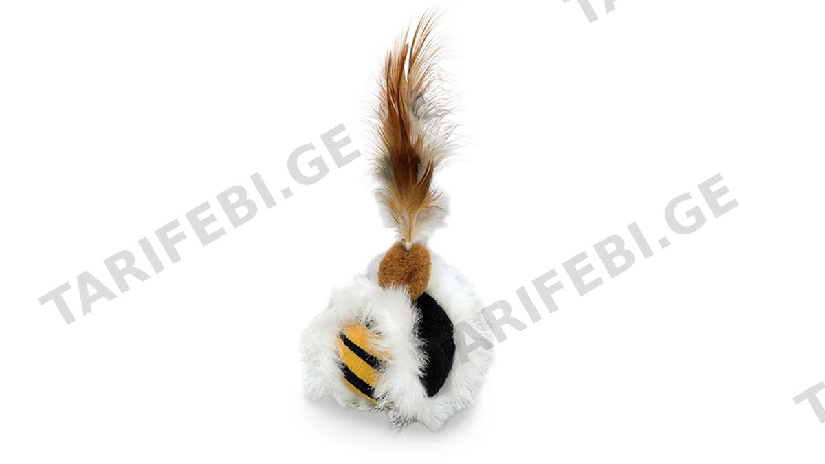სათამაშო Nobby Ball With Feather,Catnip