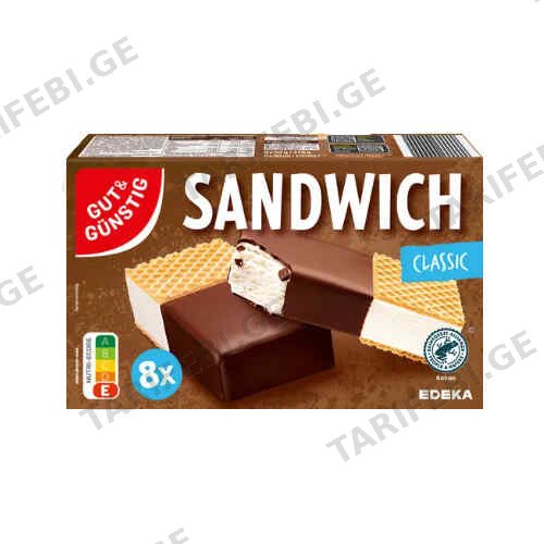 ნაყინი შოკოლადის /G&G/ 8 ცალი