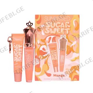 სანქისდი ნაკრები ტუჩის 1131 Sugar Sweet Lip Duo Mango 2 გლოსი/ 16/8მლ *