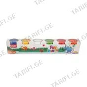 პლასტელინი 6ც 300გ S01001703 Sunman