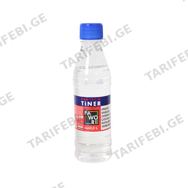 0.3ლ სინთეთიკური გამხსნელი FAWORI SYN.TINNER