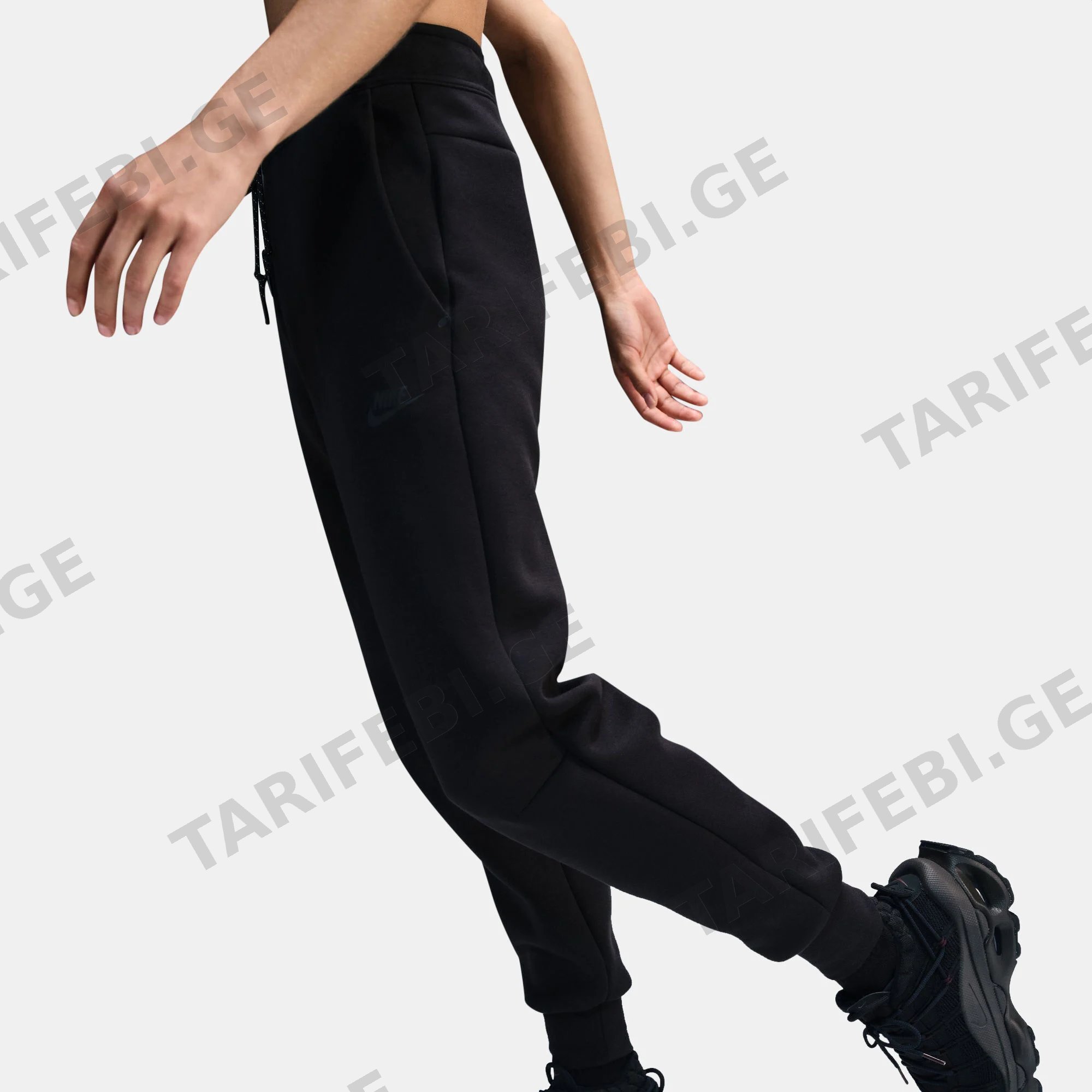 სპორტული შარვალი Nike, WOMAN, Pants, L, Sportswear Tech Fleece Mid-Rise Joggers
