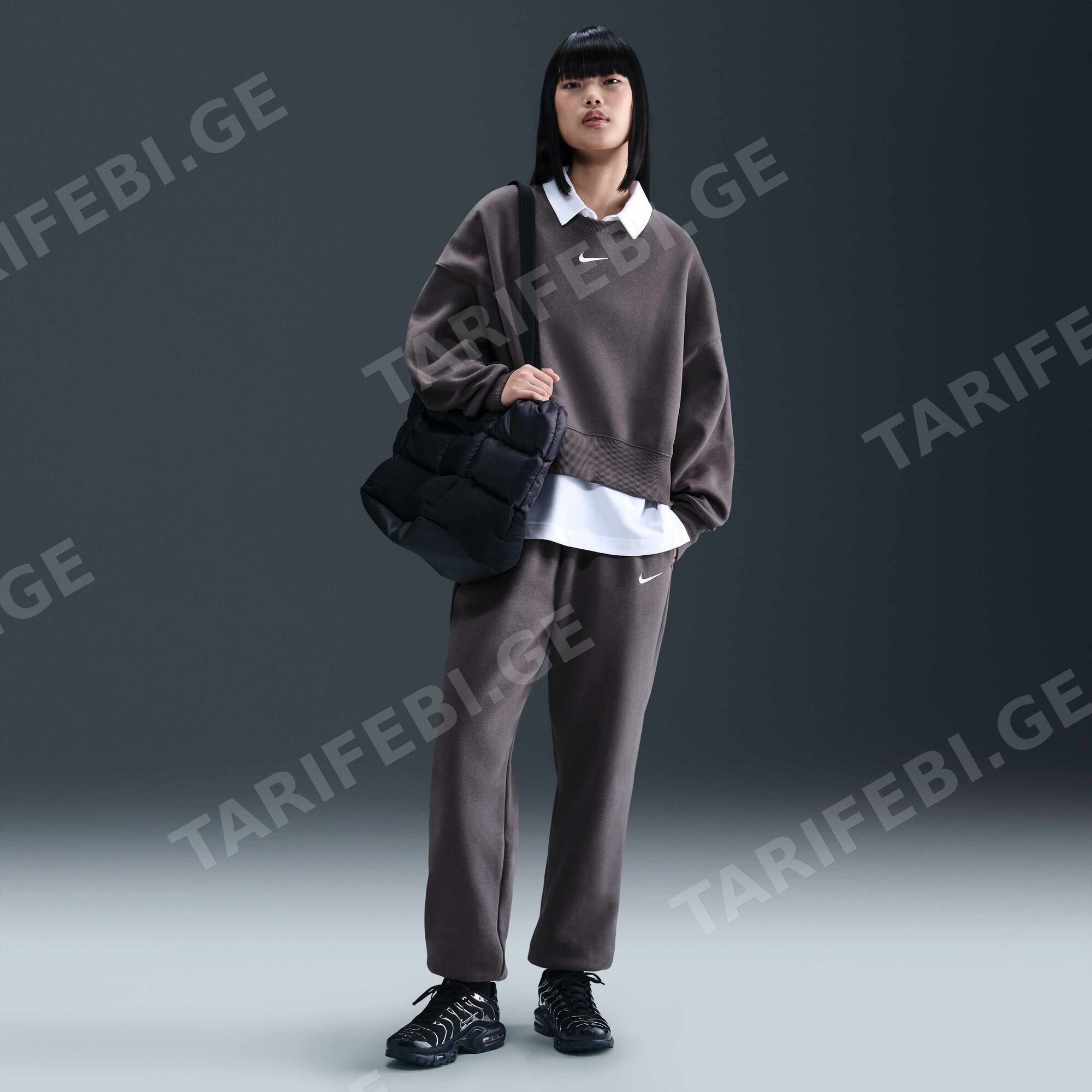 სპორტული შარვალი Nike, WOMAN, Pants, M, Sportswear Phoenix Fleece