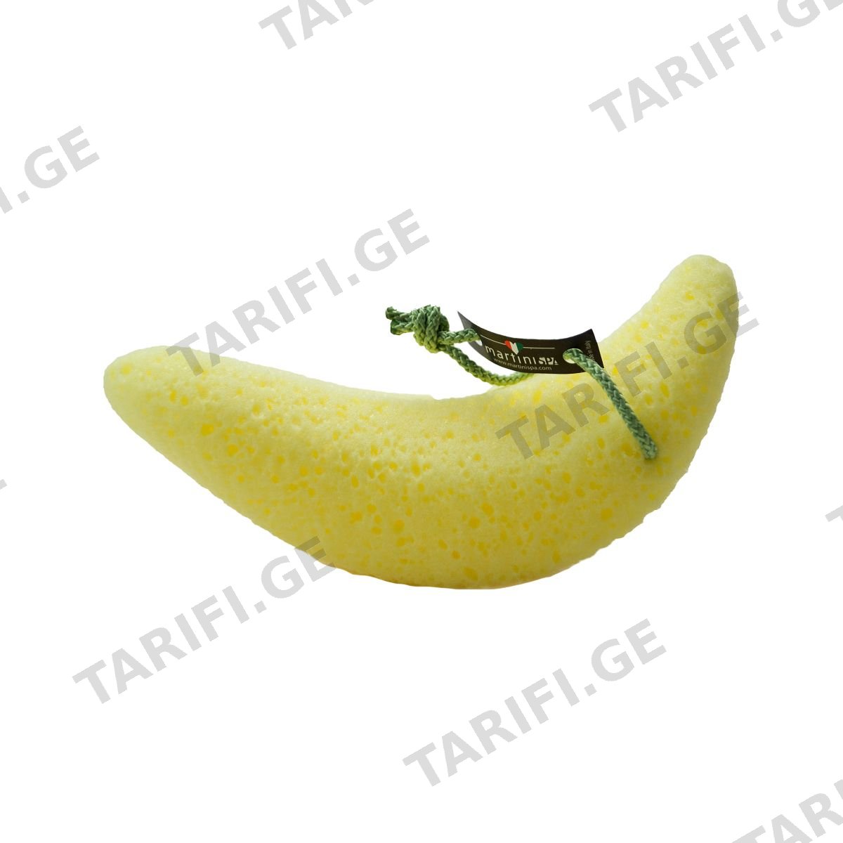 აბაზანის ღრუბელი BANANA 0842 მარტინი სპა - Martini Spa